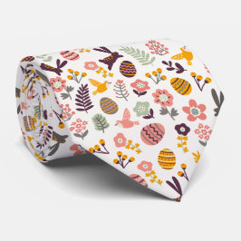 Bloemen Pasen Lente Patroon | stropdas