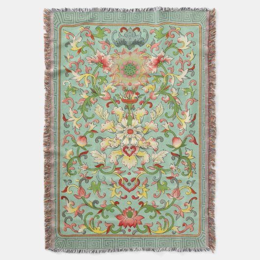 Bloemen Passie Bloem Tapijten Deken (Voorkant Verticaal)