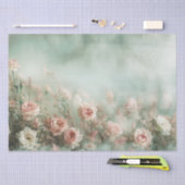 Bloemen Pastel Rozen Pioenrozen Decoupage Tissuepapier (Craft)