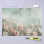 Bloemen Pastel Rozen Pioenrozen Decoupage Tissuepapier (Craft)