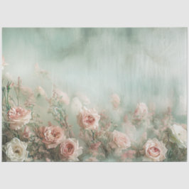 Bloemen  Pastel Rozen Pioenrozen Decoupage Tissuepapier