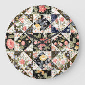 Bloemen Patchwork: Mix Grote Klok (Voorkant)