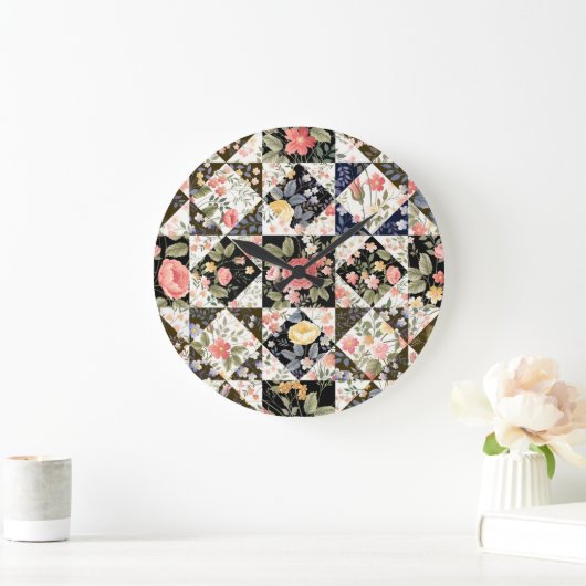 Bloemen Patchwork: Mix Grote Klok (Huis)