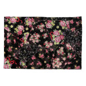 Bloemen Patchwork: naadloos ontwerp. Kussensloop (Achterkant)