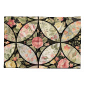 Bloemen Patchwork  Naadloos Patroon Kussensloop (Achterkant)
