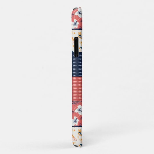 Bloemen Patchwork Patchwork Patroon (2) Case-Mate iPhone Case (Achterkant/rechts)