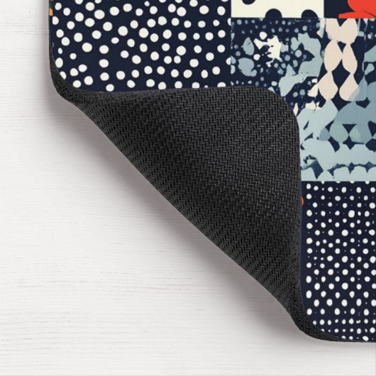 Bloemen Patchwork Patchwork Patroon (3) Muismat (Hoek)