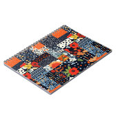  Bloemen Patchwork Patchwork Patroon (3) Notitieboek (Linkerzijde)