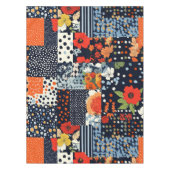 Bloemen Patchwork Patchwork Patroon (3) Tafelkleed (Voorkant)