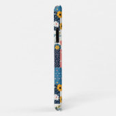  Bloemen Patchwork Patchwork Patroon (4) Case-Mate iPhone Case (Achterkant/rechts)
