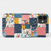  Bloemen Patchwork Patchwork Patroon (4) Case-Mate iPhone Case (Achterkant (horizontaal))