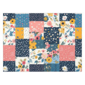 Bloemen Patchwork Patchwork Patroon (4) Tafelkleed (Voorkant (Horizontaal))