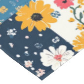 Bloemen Patchwork Patchwork Patroon (4) Tafelkleed (Gekanteld)