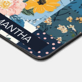 Bloemen Patchwork Patchwork Patroon (5) Bureaumat (Hoek)