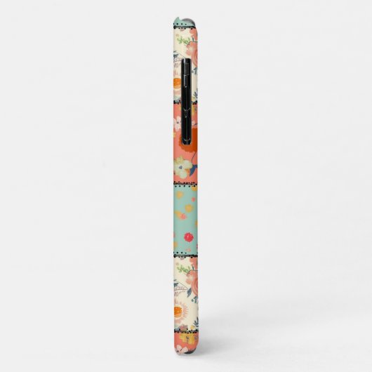  Bloemen Patchwork Patchwork Patroon (6) Case-Mate iPhone Case (Achterkant/links)