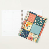 Bloemen Patchwork Patchwork Patroon (6) Planner (Display)