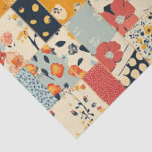  Bloemen Patchwork Patchwork Patroon (8) Tissuepapier (Detail)