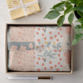 Bloemen Patchwork Patroon - Pastel (11) Tissuepapier (Geschenk)