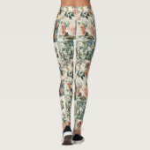Bloemen Patchwork Style Design Leggings (Achterkant)