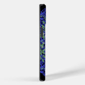 Bloemen patroon 08.b Zwart BG Case-Mate iPhone Case (Achterkant / Rechts)