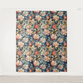 Bloemen Patroon 10 Tapijt Wandkleed (Voorkant)