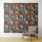 Bloemen Patroon 12 Tapestry Wandkleed (In Situ (horizontaal))