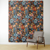 Bloemen Patroon 12 Tapestry Wandkleed (In situ)