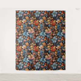 Bloemen Patroon 12 Tapestry Wandkleed