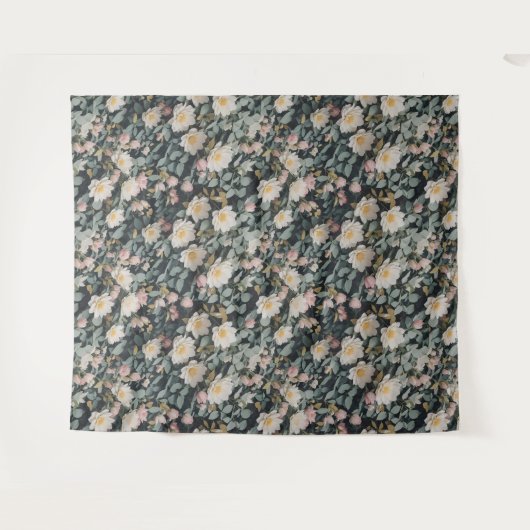 Bloemen Patroon 13 Tapestry Wandkleed (Voorkant (horizontaal))