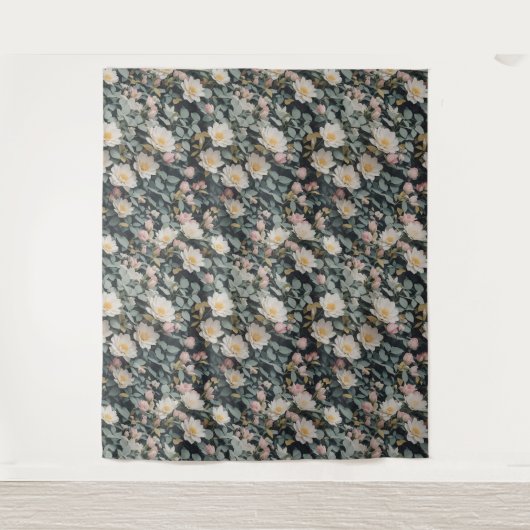 Bloemen Patroon 13 Tapestry Wandkleed (Voorkant)