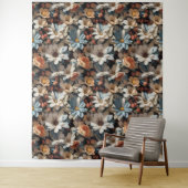 Bloemen Patroon 14 Tapestry Wandkleed (In situ)