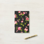 Bloemen Patroon 18 Post-it® Notes (Op bureau)
