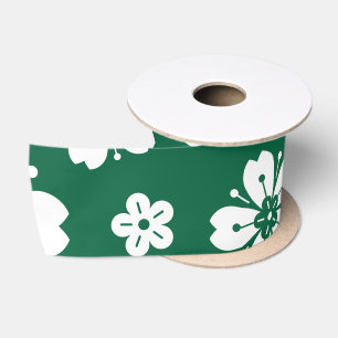 Bloemen Patroon 3 Satijnen Lint