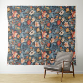 Bloemen Patroon 4 Tapestry Wandkleed (In Situ (horizontaal))