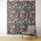 Bloemen Patroon 4 Tapestry Wandkleed (In situ)