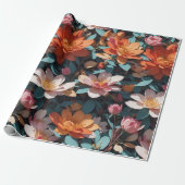 Bloemen Patroon 5 | Inpakpapier (Uitgerold)