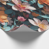 Bloemen Patroon 5 | Inpakpapier (Hoek)