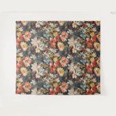 Bloemen Patroon 9 Tapestry Wandkleed (Voorkant (horizontaal))