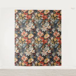 Bloemen Patroon 9 Tapestry Wandkleed