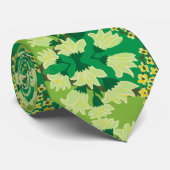 bloemen patroon canvas origineel stropdas (Opgerold)