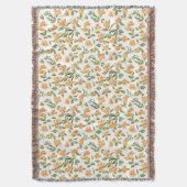 Bloemen Patroon Honeysuckle Flowers Deken (Voorkant Verticaal)