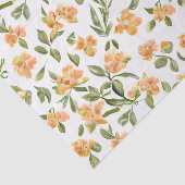 Bloemen Patroon Honeysuckle Flowers Tissuepapier (Detail)