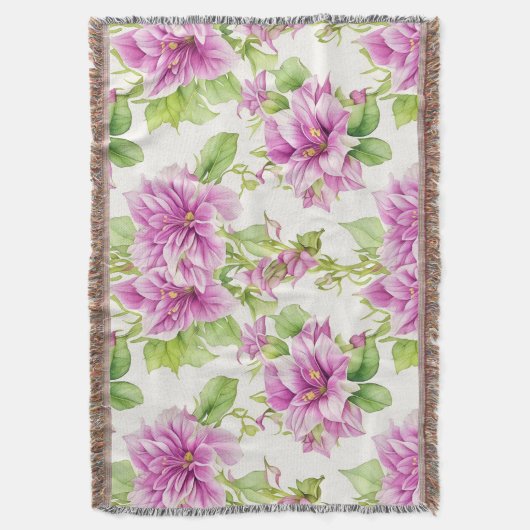 Bloemen Patroon I Lima Bloemen Deken (Voorkant Verticaal)
