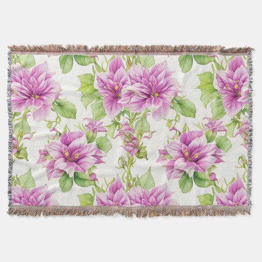 Bloemen Patroon I Lima Bloemen Deken (Voorkant)