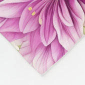 Bloemen Patroon I Lima Bloemen Fleece Deken (Hoek)