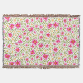 Bloemen Patroon Impatiens Bloemen Deken