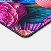 Bloemen patroon in boho stijl bureaumat (Hoek)