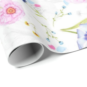 Bloemen Patroon Inpakpapier