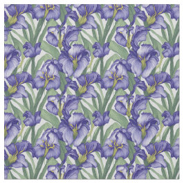 Bloemen Patroon Iris Flowers Stof