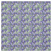 Bloemen Patroon Iris Flowers Stof (Swatch)